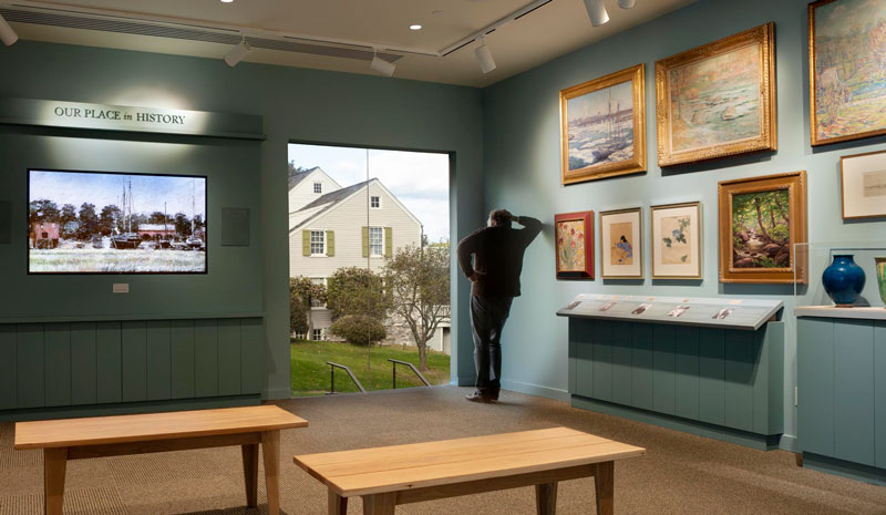 Greenwich Historical Society Permanent Gallery © Durston Saylor-