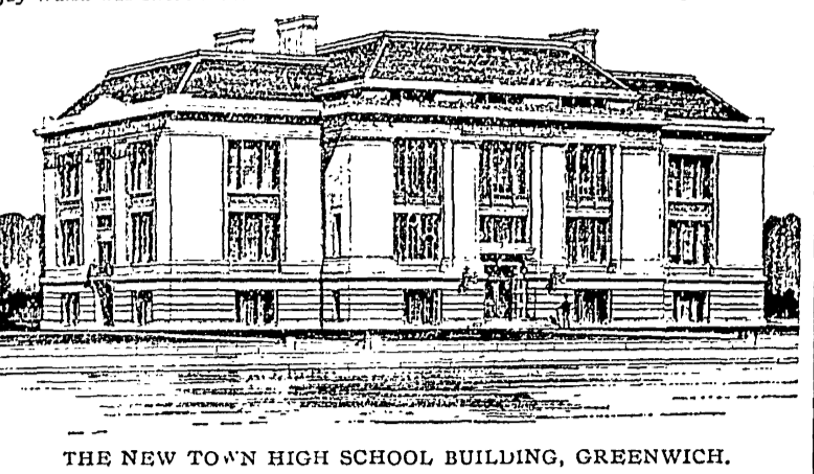 Town Hall Annex Apartments - Greenwich Time (published as The Greenwich Graphic) - February 25, 1905 - page 1 