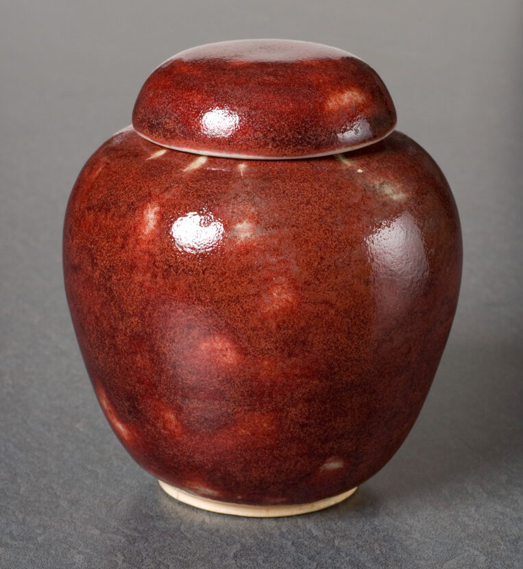 Covered Jar, 1923, made by Leon Volkmar