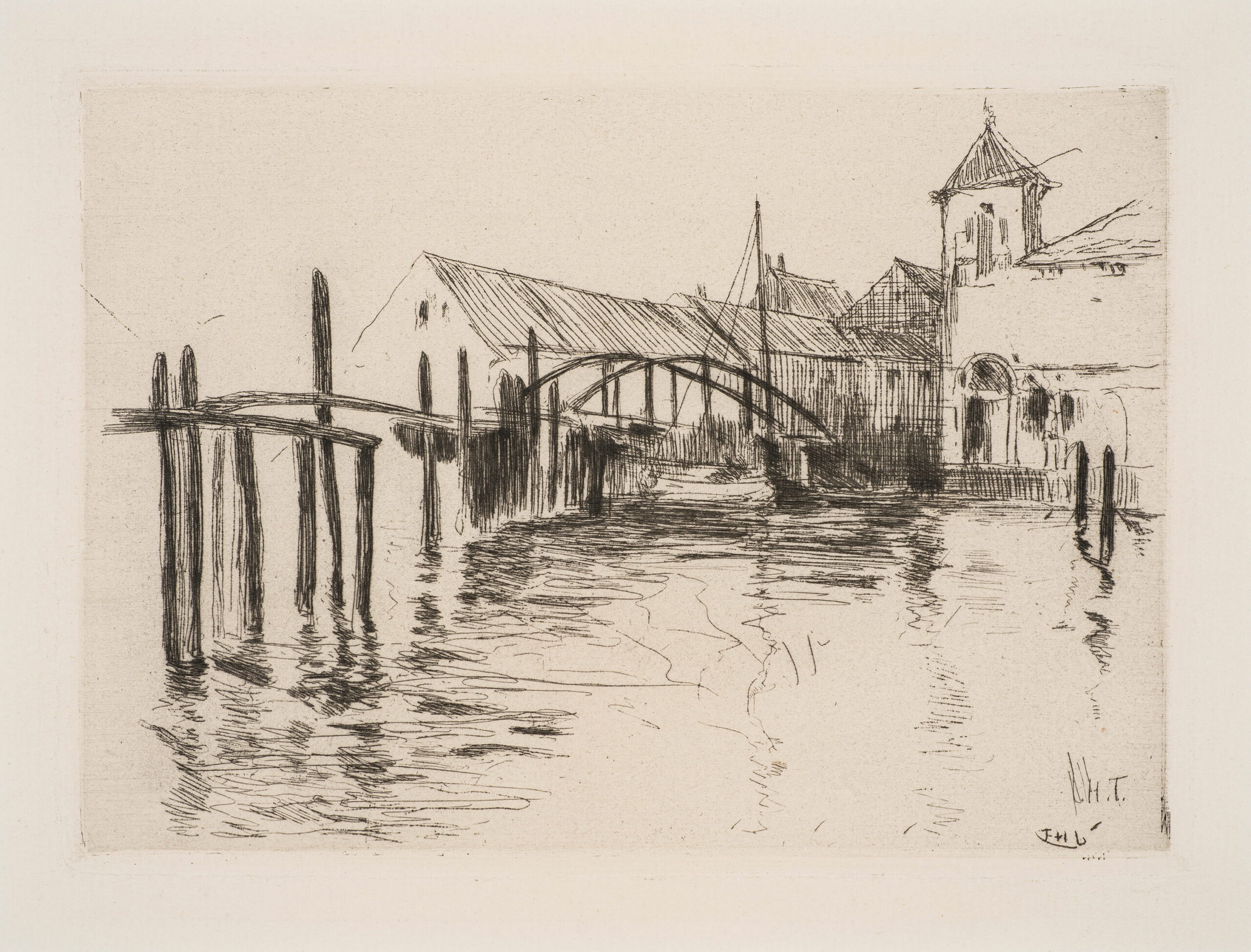 Twachtman_DockAtNewport