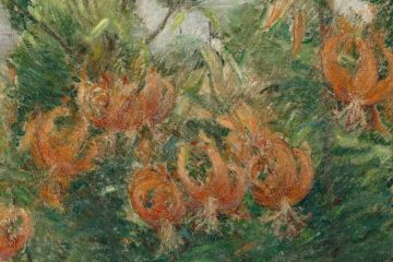 Twachtman Tiger Lilies (detail)