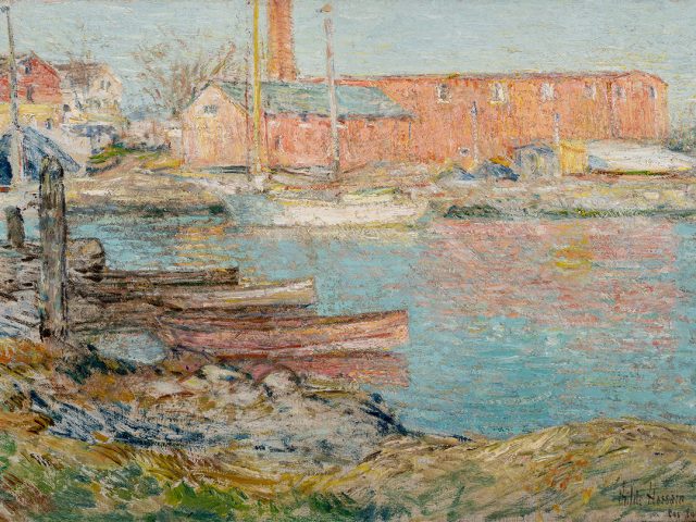 Hassam The Red Mill Cos Cob
