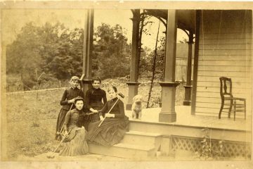 Wilcox Family on the Porch